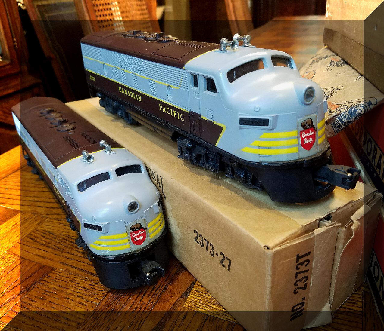 lionel canadian pacific passenger train set